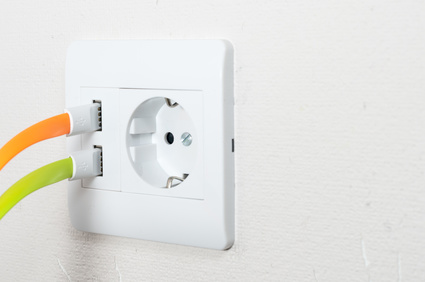 Socket with USB interface